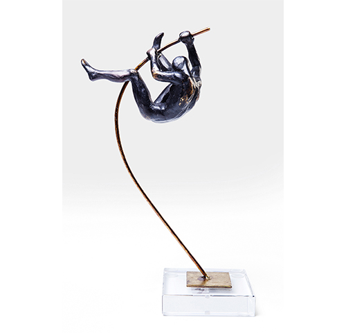 Jumping man - "Le grand saut" H.31cm